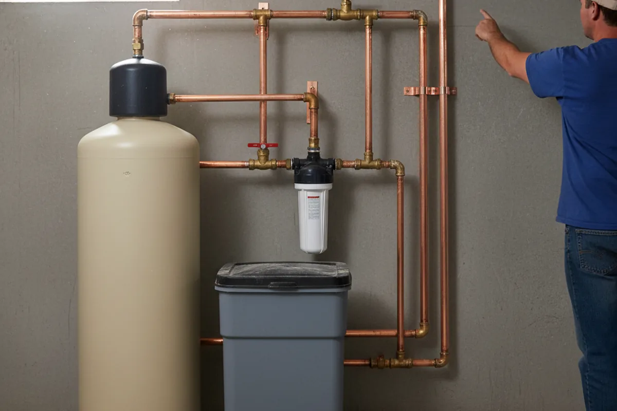 Whole-house water treatment system installed in Marion Station